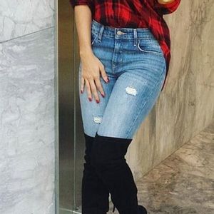 721 LEVI LIGHT WASH JEANS